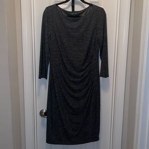 GUC Lauren Ralph Lauren Grey Dress Size 12